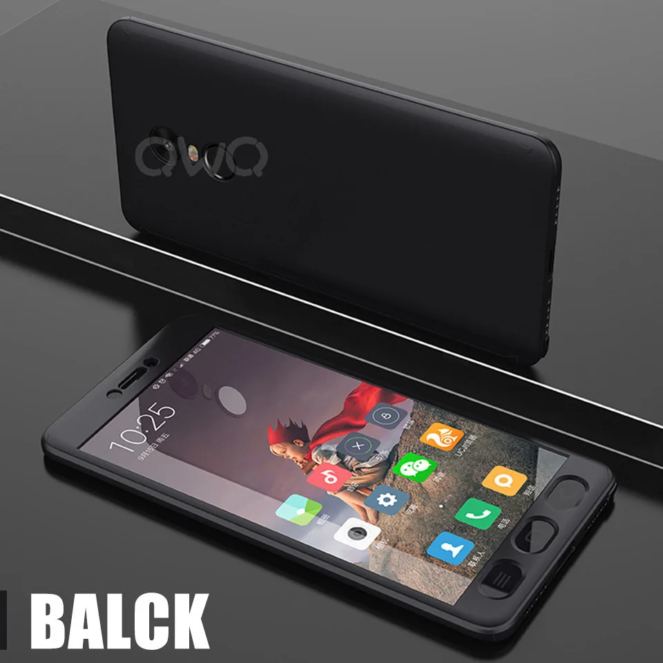 360 Degree Protection Hard Cases For Xiaomi Redmi 4X Note 4 Note 4X Shockproof Full Cover Phone Shell 8