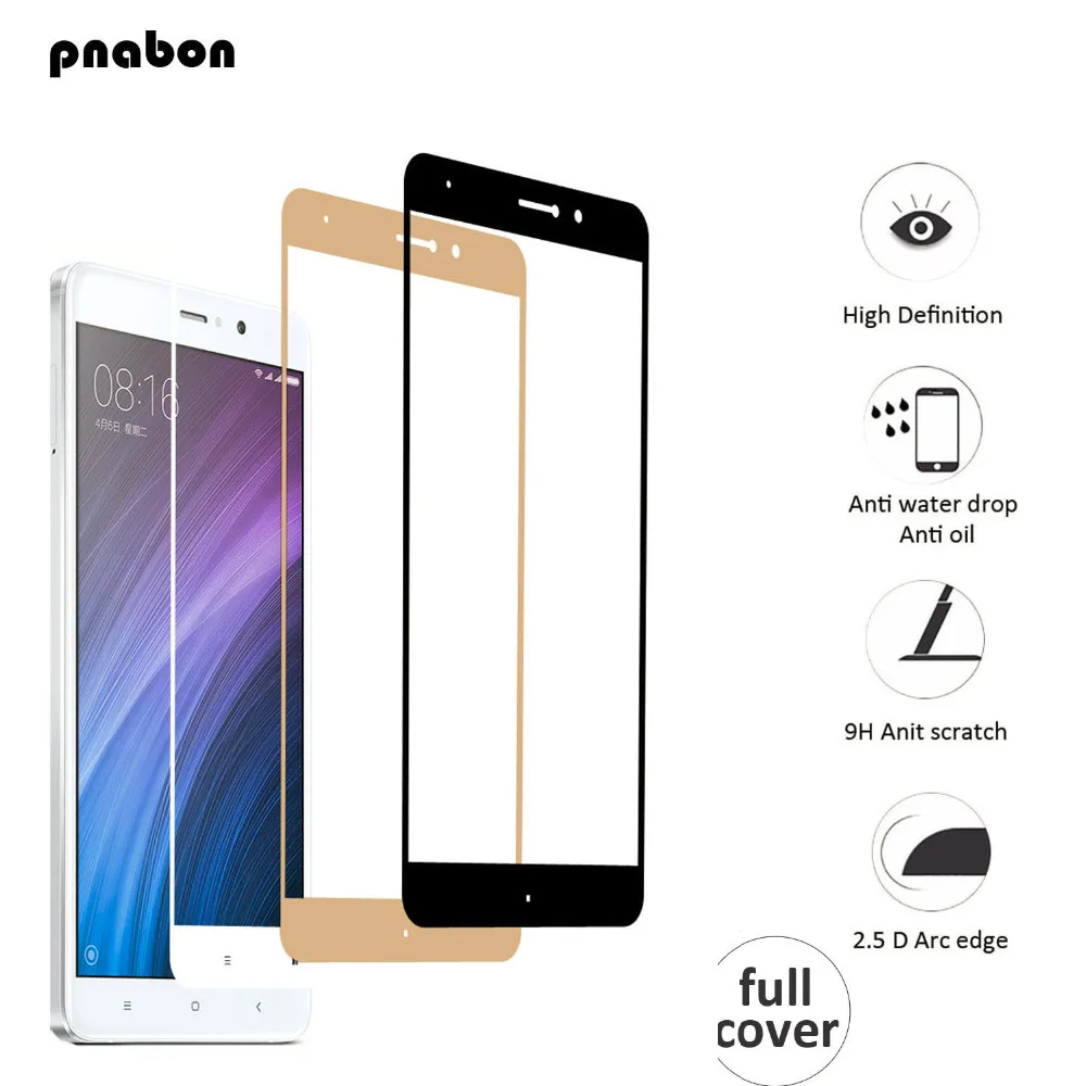 

Panbon 2pcs Full Covered Protective glass on Xiaomi Mi 5s 5 M5s MI5s plus Tempered Glass Screen Protector Film 0.26mm 2.5D 9H