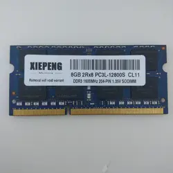 Ноутбук 16 Гб 2Rx8 PC3L-12800S 8 Гб DDR3 1333 МГц PC3 10600 Оперативная память 4 Гб PC3-8500S 1066 МГц Тетрадь памяти Поддержка DDR3 1600 МГц компьютер