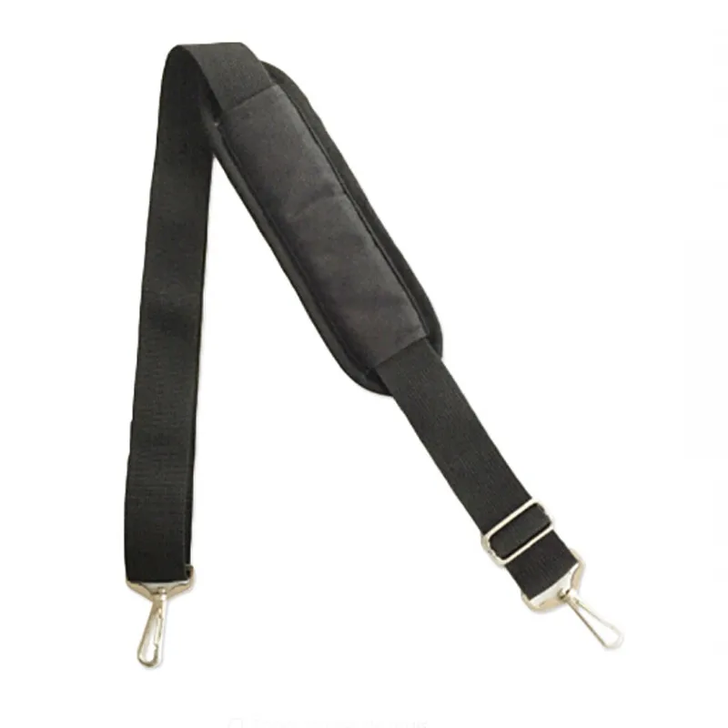Черная нейлоновая сумка на ремне для мужчин, крепкий плечевой ремень, мужской портфель, сумка для ноутбука, сумка на ремне, аксессуар