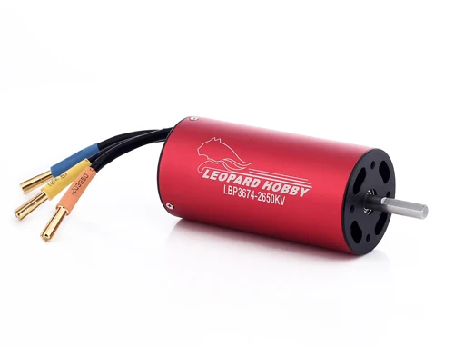 Бесщеточный двигатель FATJAY Leopard LBP 3674 2650KV 2200KV 1900KV 3270KV Бессенсорный 4 полюсный для