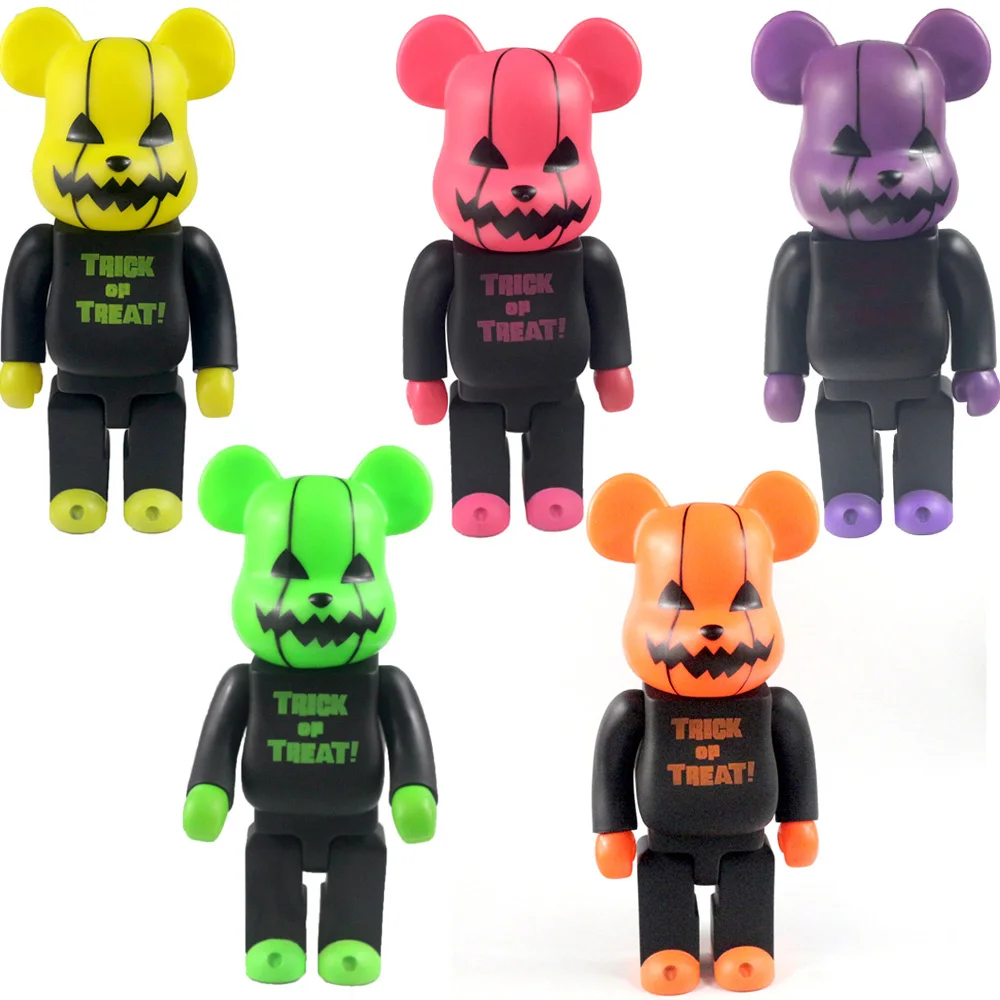 

27CM Bearbrick 400 Halloween Be@rbrick 400% Collectible Bearbricks Doll Action Figures