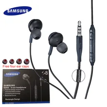 For Samsung Earphone wired headphones Sport earphone True Stereo headset in ear for Galaxy S8 S9 note9 xiaomi mi earplug huawei