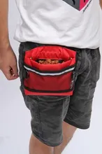 Free shipping Dog Product Pockets of Pet Food Bag Pet Outdoor Training Training Dog Bag of Food Packages Solid Durable 3 Colors