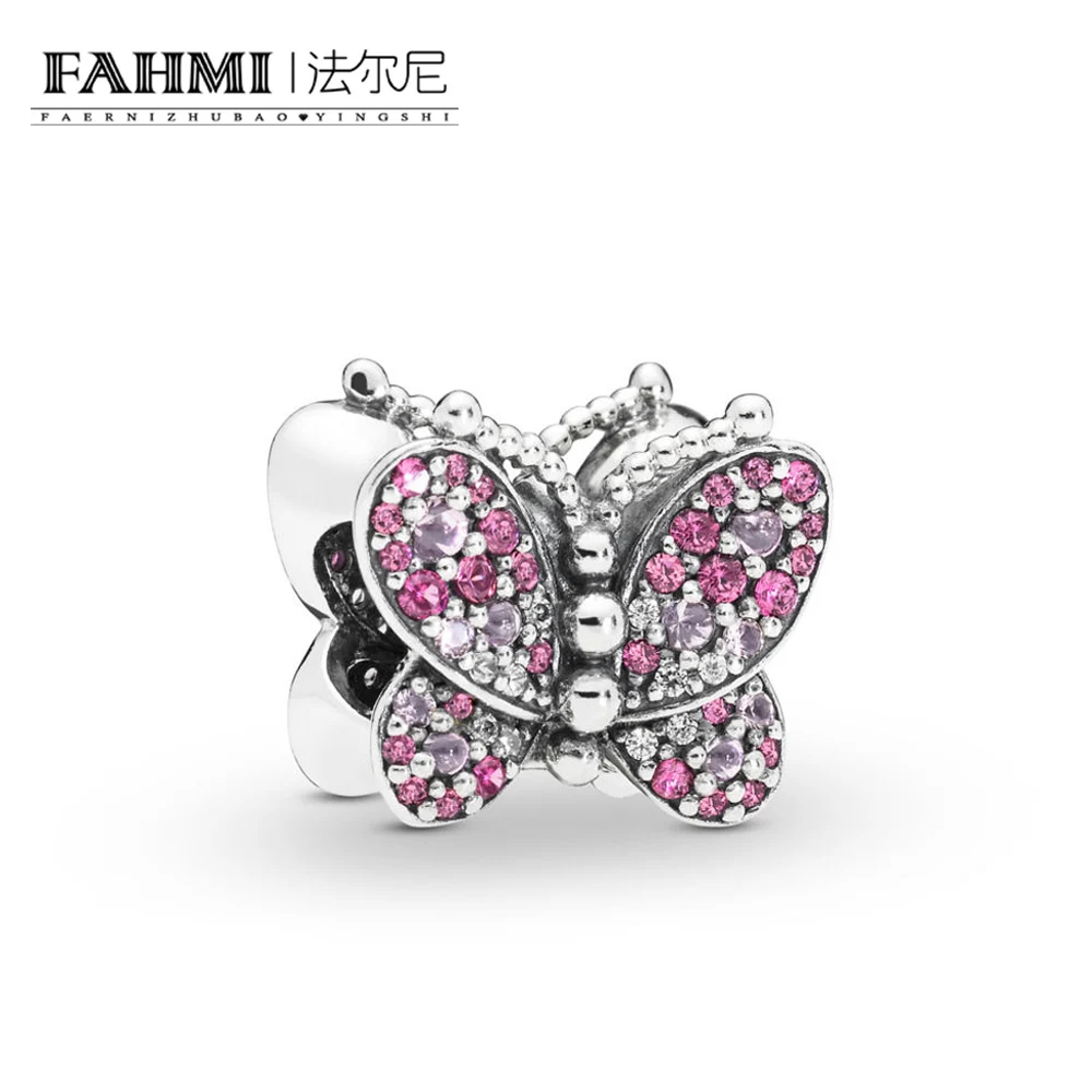 FAHMI 100% 925 Sterling Silver New 2019 Spring 797882NCCMX Dazzling Pink Butterfly Charm DIY Bracelet Advanced Products
FAHMI 100% 925 Sterling Silver New 2019 Spring 797882NCCMX Dazzling Pink Butterfly Charm DIY Bracelet Advanced Products