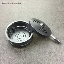 1 шт. алюминиевый сплав уголь для кальяна держатель для большинства стеклянная кальянная чаша, силиконовая кальянная чаша, глиняная чаша для кальяна табачная горелка