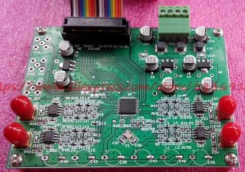 Free Shipping AD9959 AD9958 module Signal generator software multi-channel DDS module V2