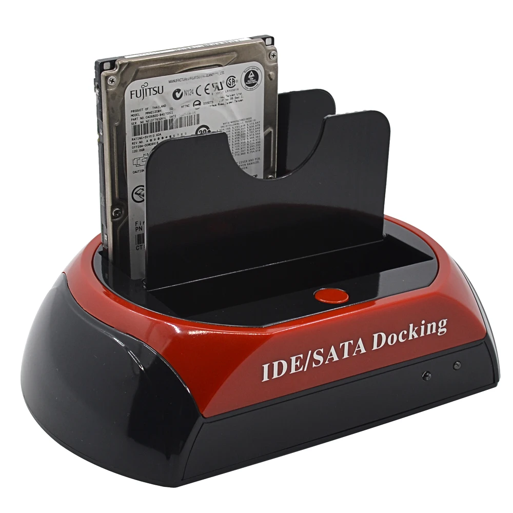 TISHRIC новый все в 1 один HDD док станция двойной USB 2 0 5 &quot3 5&quot IDE SATA внешний корпус