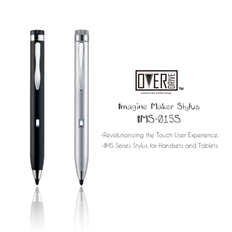imágenes para OVERDRIVE Activo Capacitivo Stylus pen Pantalla Táctil de la Pluma para el iphone iPad Pad de Metal Surface Pro Samsung Tablet PC color Negro imágenes para OVERDRIVE Activo Capacitivo Stylus pen Pantalla Táctil de la Pluma para el iphone iPad Pad de Metal Surface Pro Samsung Tablet PC color Negro