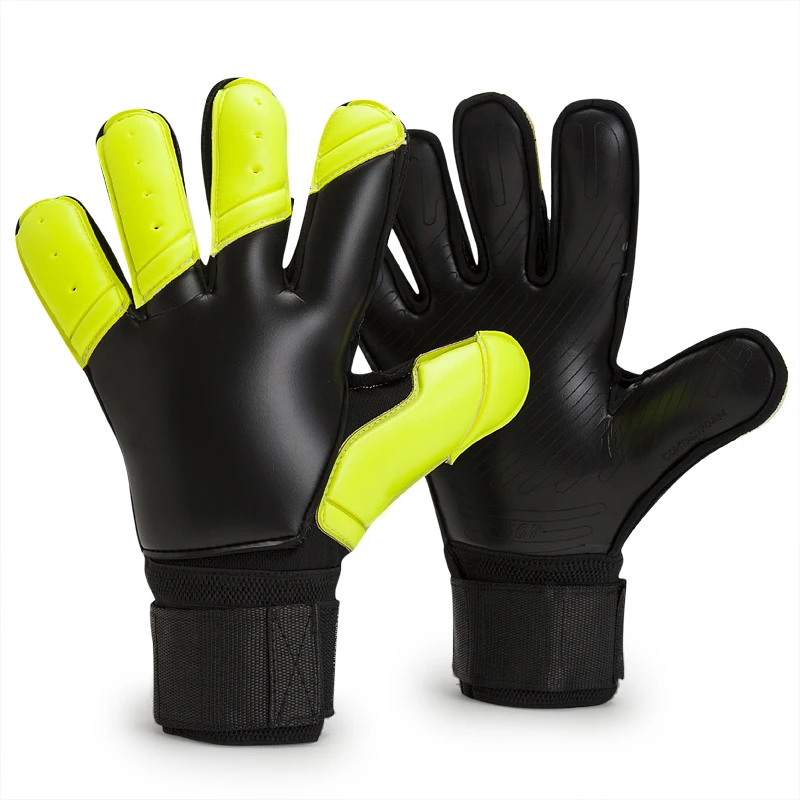 

Adult Thicken Latex Professional Soccer Goalkeeper Gloves With Finger Shield Gauntlets Football Goalie Gloves Goal keeper Gloves