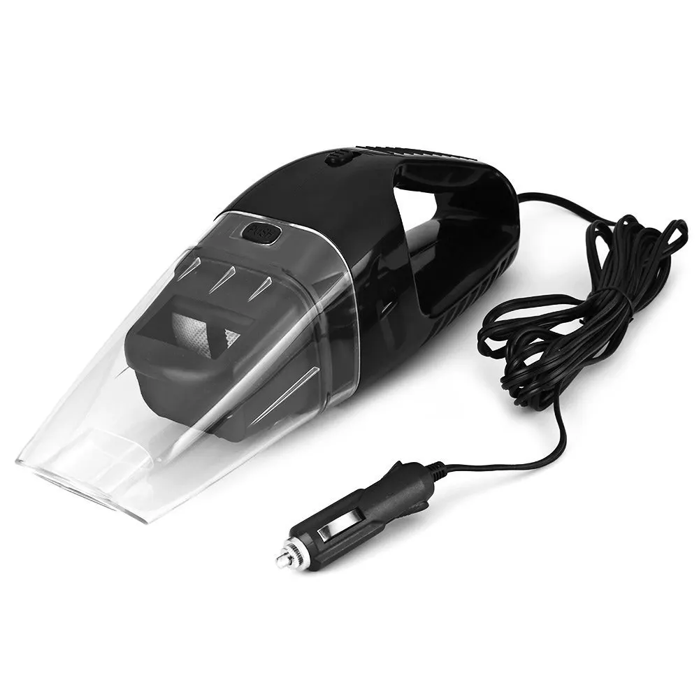

Portable Car Vacuum Cleaner Wet and Dry Dual-use Super Suction 120W Handheld Vacuum Cleaner with 5m Cable HEPA Filter 2018 New