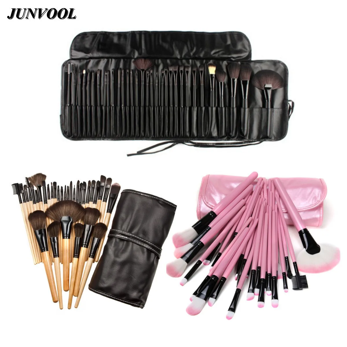 32pcs Mini Pro Makeup Brushes Set&Ke Soft Synthetic Hair Make Up Tools