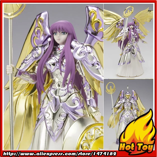 100% Оригинальный BANDAI Tamashii Наций Saint Ткань Миф фигурку-Athena от &quotSaint Seiya&quot | Игрушки и