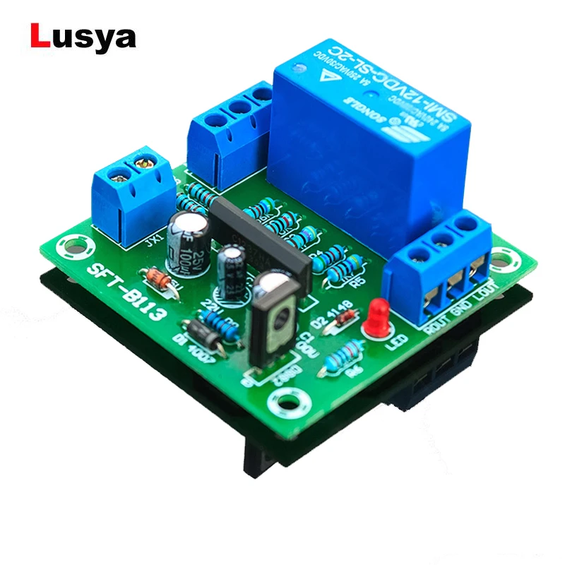 

UPC1237 Amp Speaker Protection Circuit Protective Dual Channel Board amplifier audio Speaker Delay DC Protect 12-24V F7-005