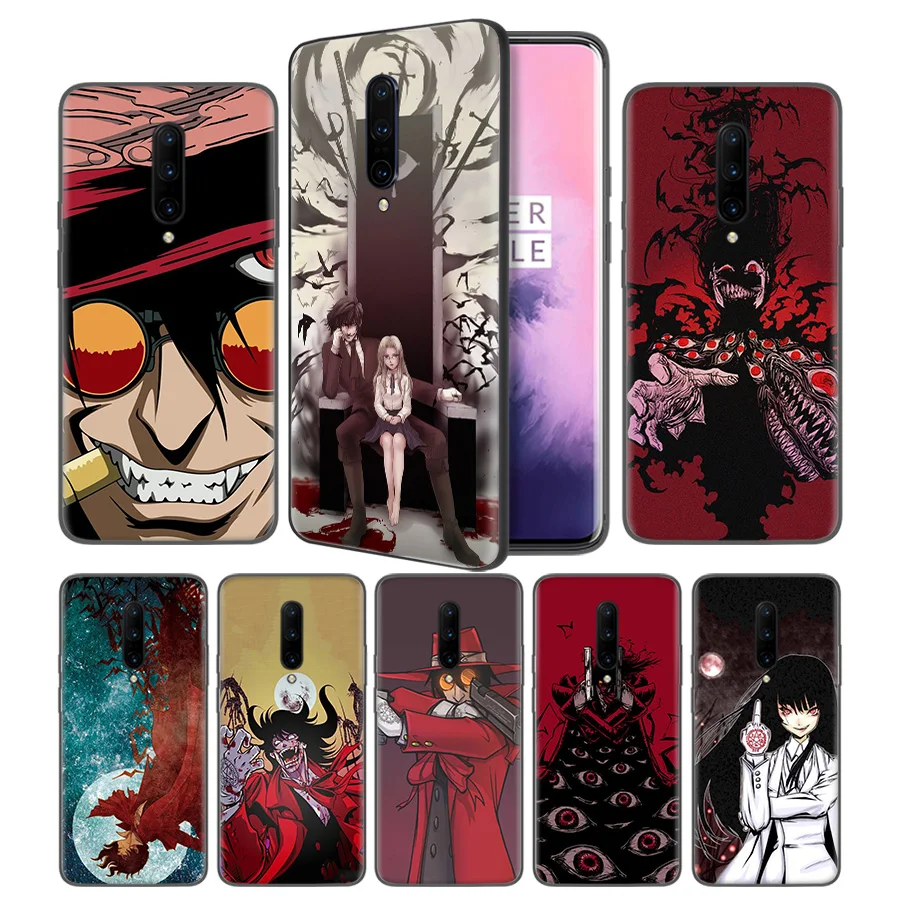 

Alucard Hellsing Soft Black Silicone Case Cover for OnePlus 6 6T 7 Pro 5G Ultra-thin TPU Phone Back Protective