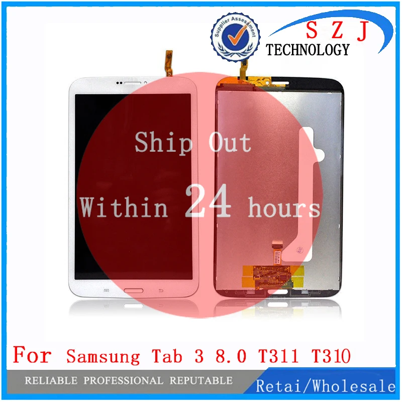 New 8 inch For Samsung Galaxy Tab 3 8.0 SM-T311 T310 T311 T315 SM-T315 LCD Display Screen+Touch Digitizer Assembly цена New 8 inch For Samsung Galaxy Tab 3 8.0 SM-T311 T310 T311 T315 SM-T315 LCD Display Screen+Touch Digitizer Assembly цены онлайн