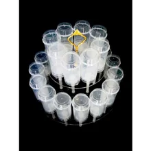 Торт стоять акриловые три слоя торт Дисплей подставка металлическая ручка Свадебные украшения ребенок День рождения домашняя Кондитерская поставки