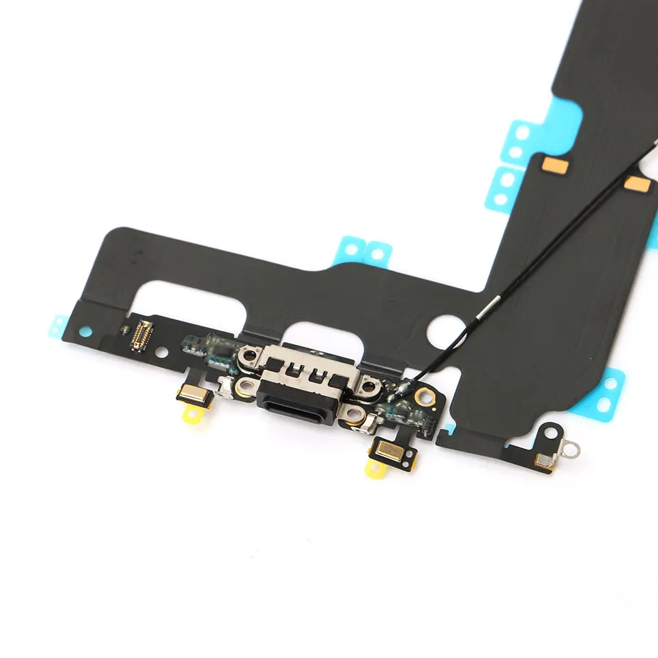20pcs lot High Quality Charging Port Charger Dock Connector With Headphone Jack Audio Mic Antenna Flex Cable For iPhone 7 plus