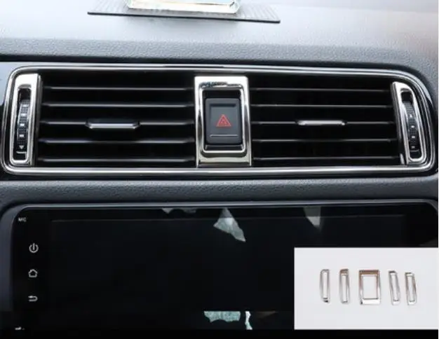 Автомобильные наклейки отделка из нержавеющей стали декоративная крышка для