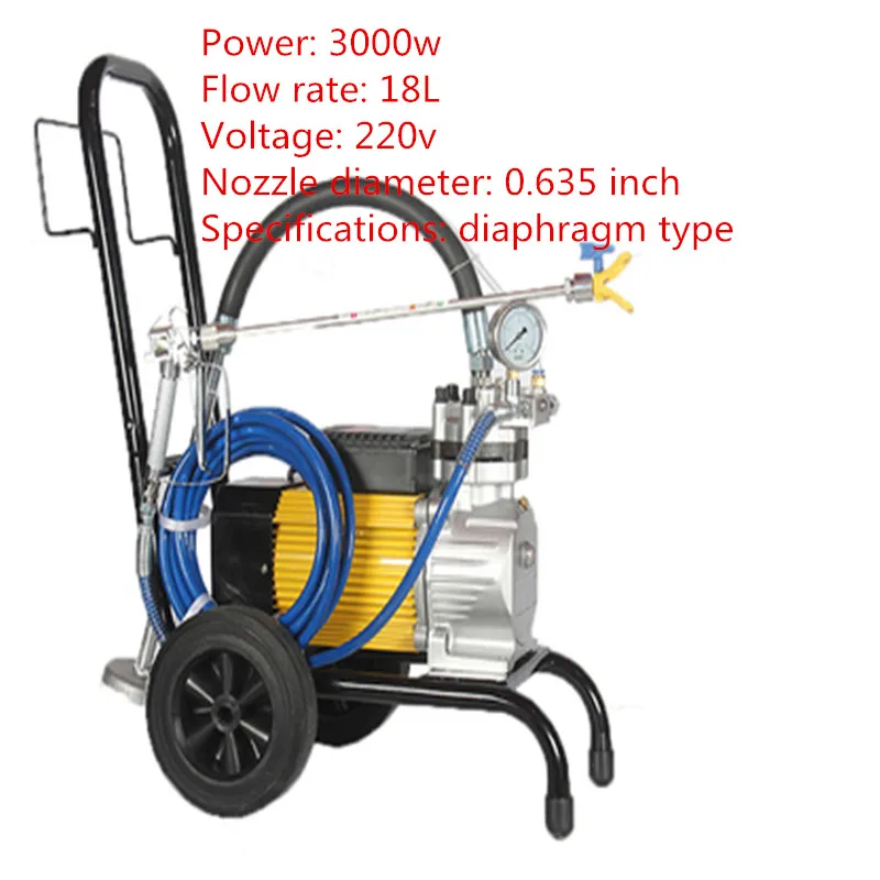 

Airless Spraying Machine High pressure 990 /1900/2600High Power High PressureLatex Paint Waterproof Spraying High quality