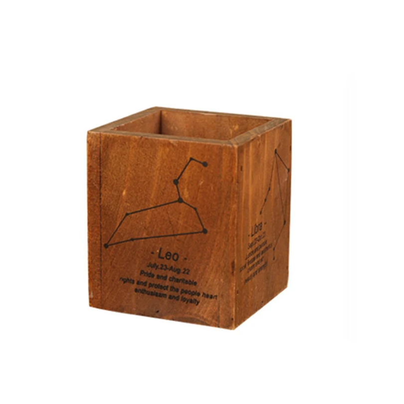 

Desk Wood Pen Pencil Holder Case Desktop Stand Wooden Office Organizer Handmade pen holder desk organizer A30