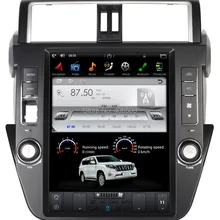 12," вертикальный экран Tesla стиль Android 7,1 автомобильный проигрыватель gps навигация для Toyota Land Cruiser Prado 150- Вт/Радио BT