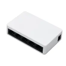 5 портов 10/100 Мбит/с адаптивный RJ45 порты сетевой коммутатор Быстрый коммутатор LAN Ethernet сетевой адаптер(США/ЕС вилка