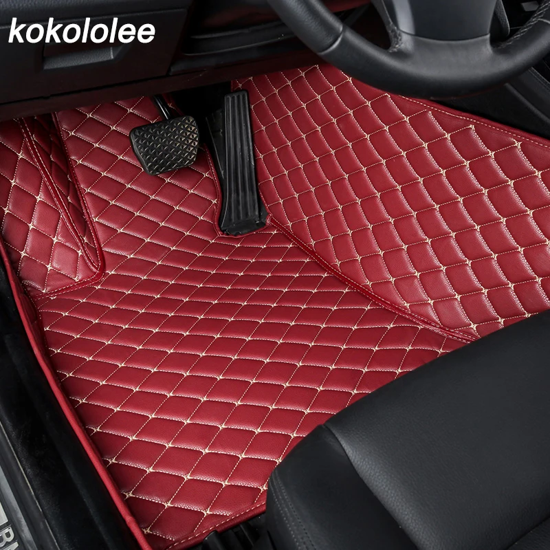 Кожаные автомобильные коврики kokololee для Bmw X5 E53 E70 2004 2013 2014 2016 2017 2018 индивидуальные