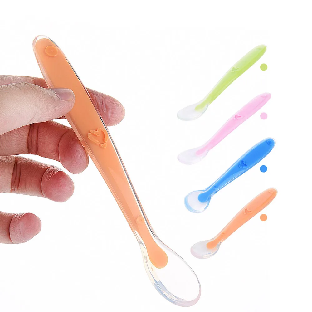 baby-spoons-feeding-dishes-Tableware-for-children-flatware-cutlery-colher-spoon-silicone-tools-for-patchwork-lot