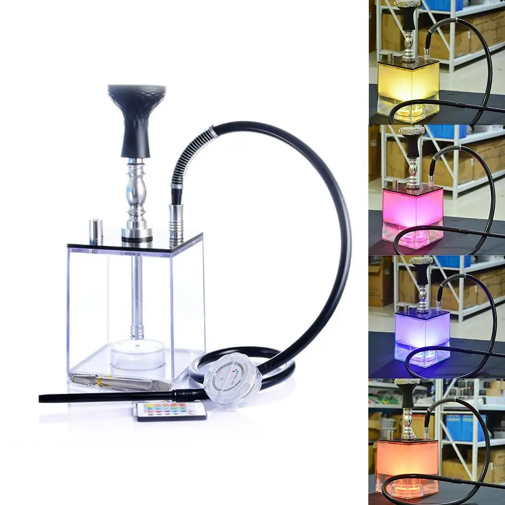 

Dual Purpose Acrylic Arab Hookah Set Safe And Nontoxic Water Pipe Filter Cigarette Holder Mental Tool Hookah Accessories