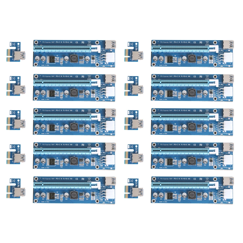 bilder für 10 teile/los Verbesserte PCI-E 1X zu 16X Express Riser Card PCI Extender 60 cm USB3.0-Kabel 6 Pins SATA Power für Bitcoin Miner bilder für 10 teile/los Verbesserte PCI-E 1X zu 16X Express Riser Card PCI Extender 60 cm USB3.0-Kabel 6 Pins SATA Power für Bitcoin Miner