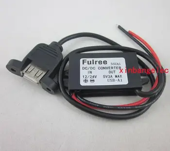 

Converter Step down Iphone IPAD Charger CAR DC 12V 24V to USB 5V Screw Mounting