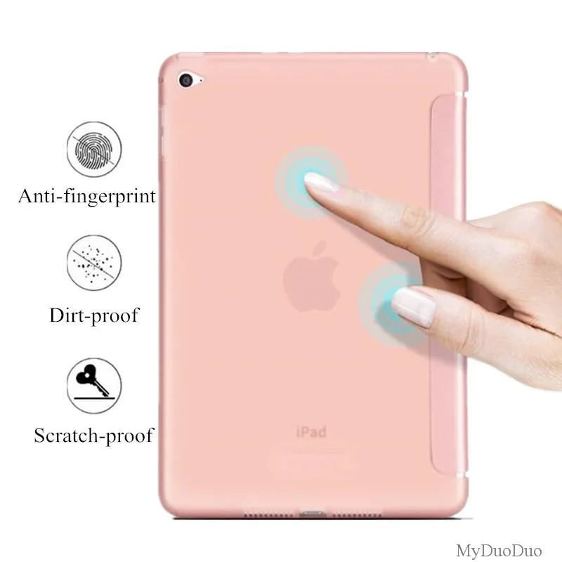 Чехол для планшета Apple ipad mini 4 смарт чехол складной Ультра Тонкий Стенд мягкий ТПУ