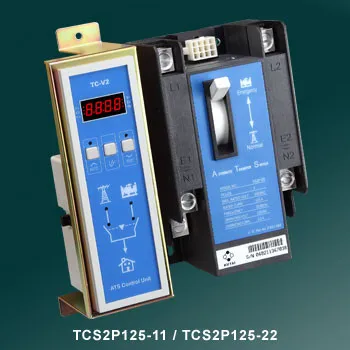 

oringally TCS2P125-11 / TCS2P125-22 Throw Type ATS Rated Current 125 Amp