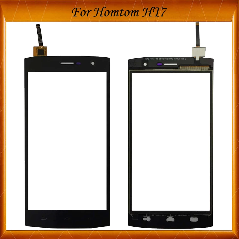 Стекло для сенсорного экрана HOMTOM HT7 100% дюйма 5 г. новая стеклянная панель