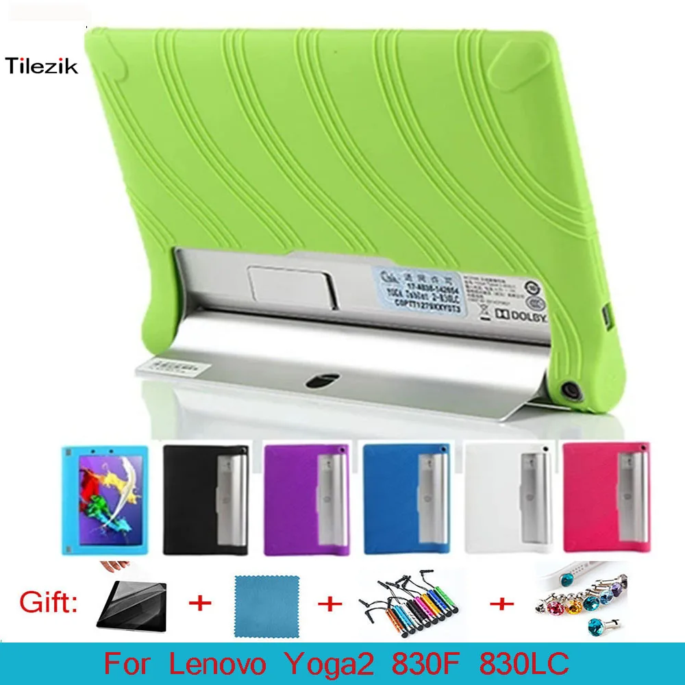 Soft Silicone Rubber Case Skin Shell Back Cover For Lenovo Yoga Tablet