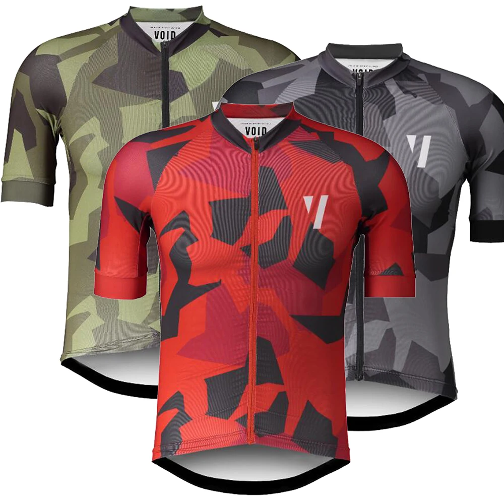 Coconut Ropamo Men's Short Sleeve Summer Cycling Jersey Shirt Camouflage Quick Dry Pro Team MTB