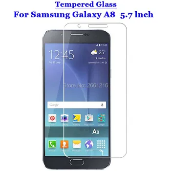 

A8 A800 Tempered Glass 9H 2.5D Premium Screen Protector Film For Samsung Galaxy A8 A8000 5.7"