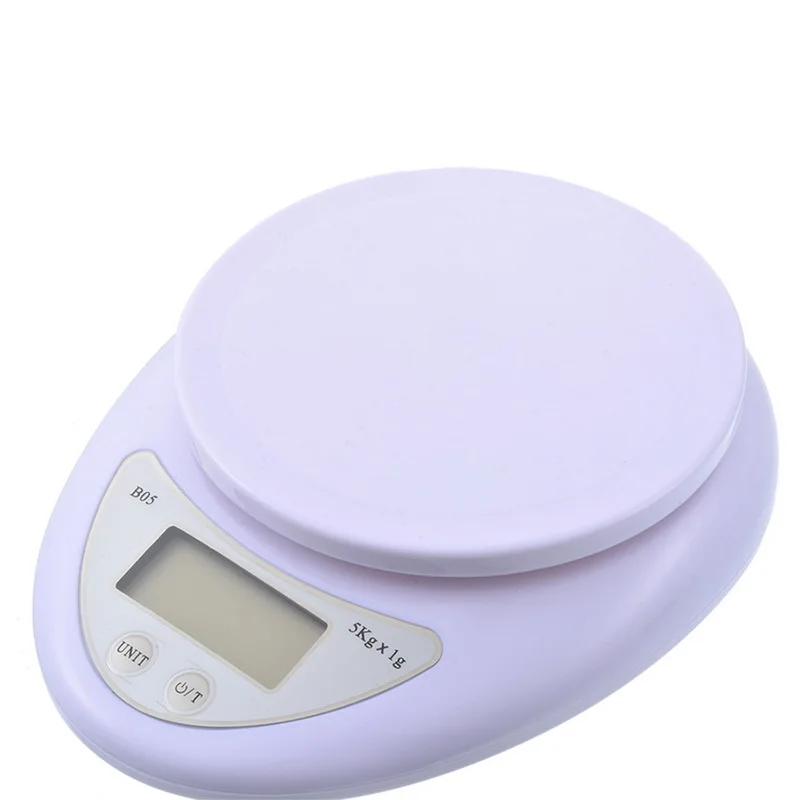 Цифровые ж/к весы 5 кг/1 г для кухни еда точные портативные гранулированные весы кухонные весы измерительный Вес весы светодиодный почтовый