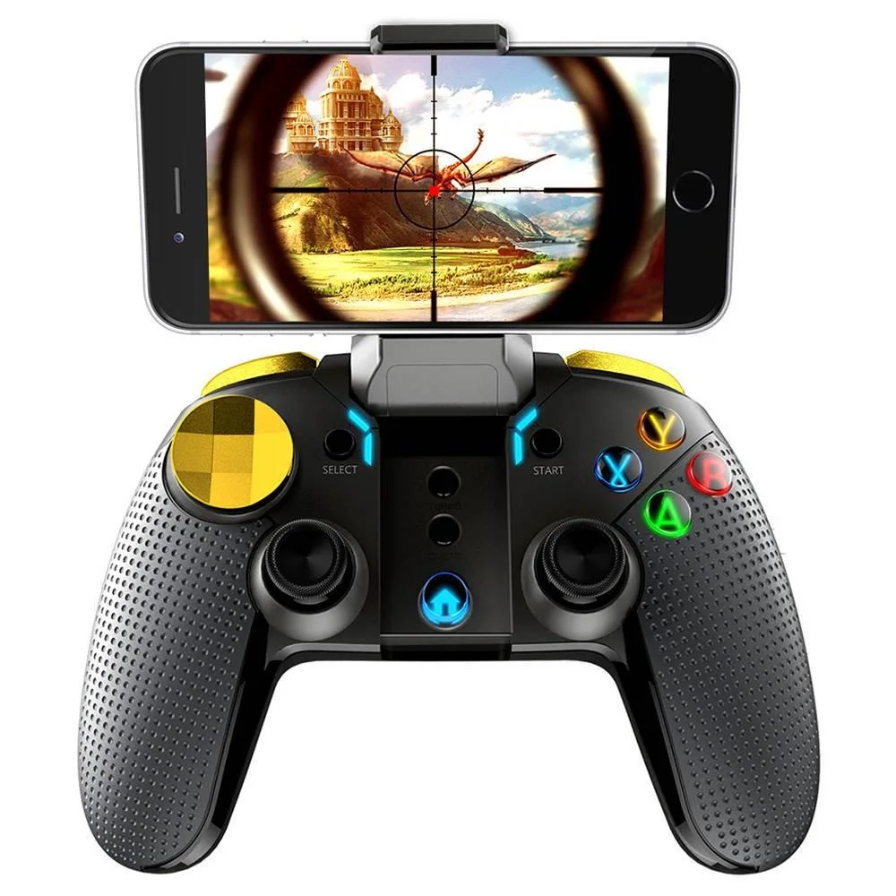 

iPEGA Wireless Bluetooth Gamepad Controller with Telescopic Holder Joystick for Android PC Upgraded version of PG-9099