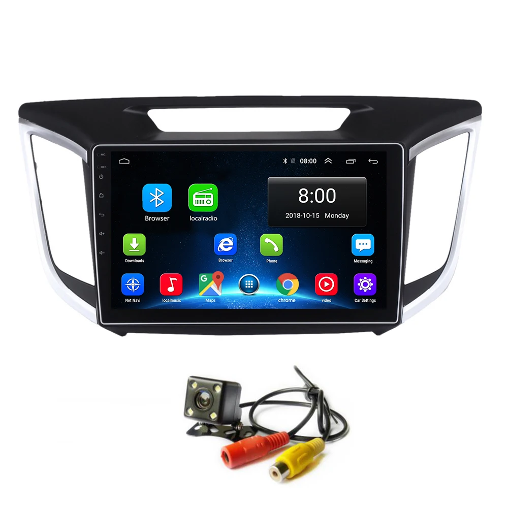 Android 8 1 Автомобильный gps радио для hyundai Creta IX25 стерео головное устройство