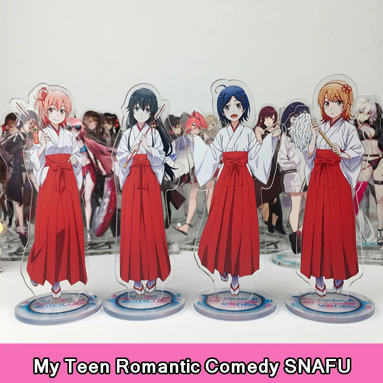 Аниме Мой подросток романтическая комедия SNAFU Yukinoshita Yukino Yuigahama Yui Hikigaya Komachi фигурка