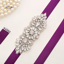 Стразы пояс невесты Серебряный хрустальный свадебный пояс лента Ювелирная Свадебная лента для свадьбы аксессуары Y149S