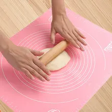 Силиконовые формы для выпечки 1 шт. мягкие доски для раскатывания теста коврик для замеса теста с калибровкой высокой термостойкости торт доска