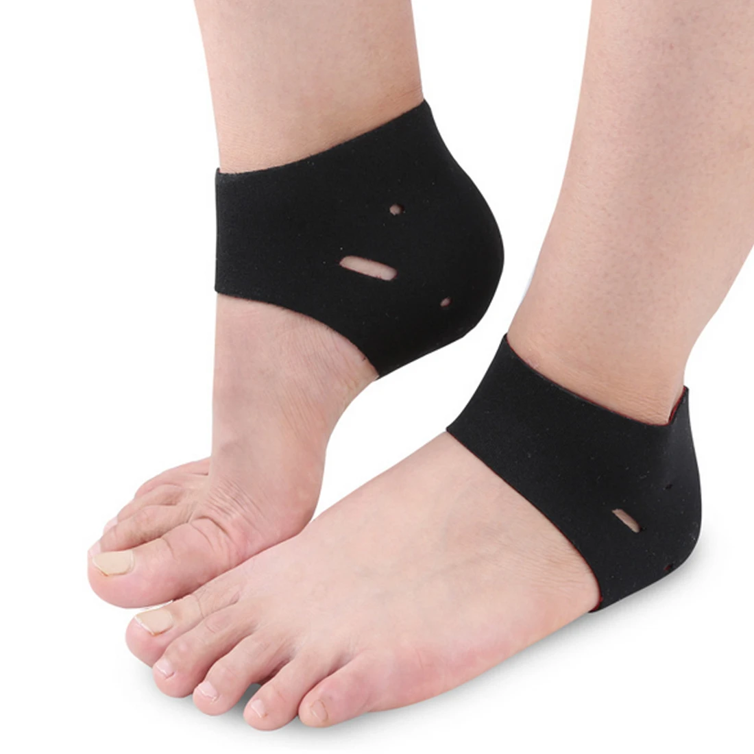 

Hot selling 1Pair Silicone Anti-slip Maintenance Cracked Foot Dry Skin Care Protector Foot Care Moisturizing Soft Gel Heel Socks