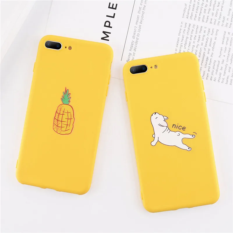 Чехол USLION для iPhone 6 7 8 Plus X XR XS Max Мягкая силиконовая задняя крышка|Бамперы| |
