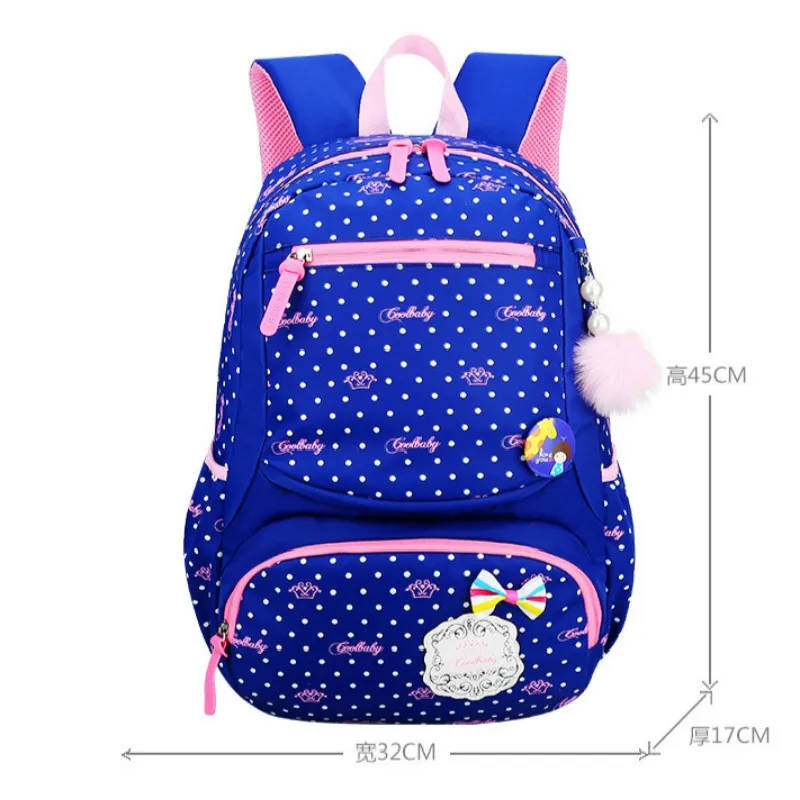 الاطفال الحقائب المدرسية الأطفال المدرسية على الظهر للماء النايلون الفتيات الأميرة مدرسية الطباعة الظهر الاطفال حقيبة كتب Mochila
