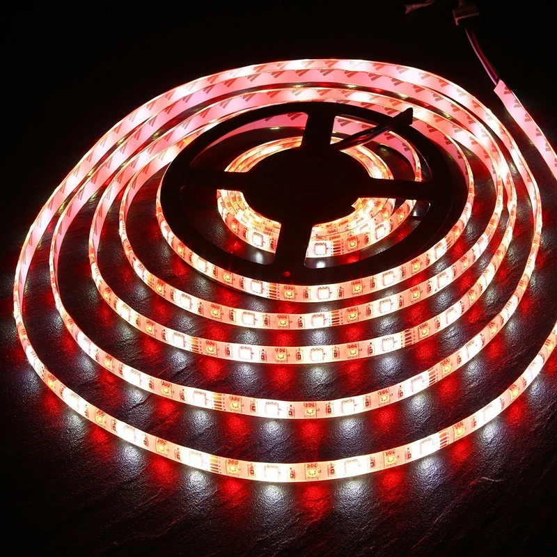 5 м DC 12V Светодиодная лента 5050 SMD 300 LED супер яркая гибкая светодиодная с пультом