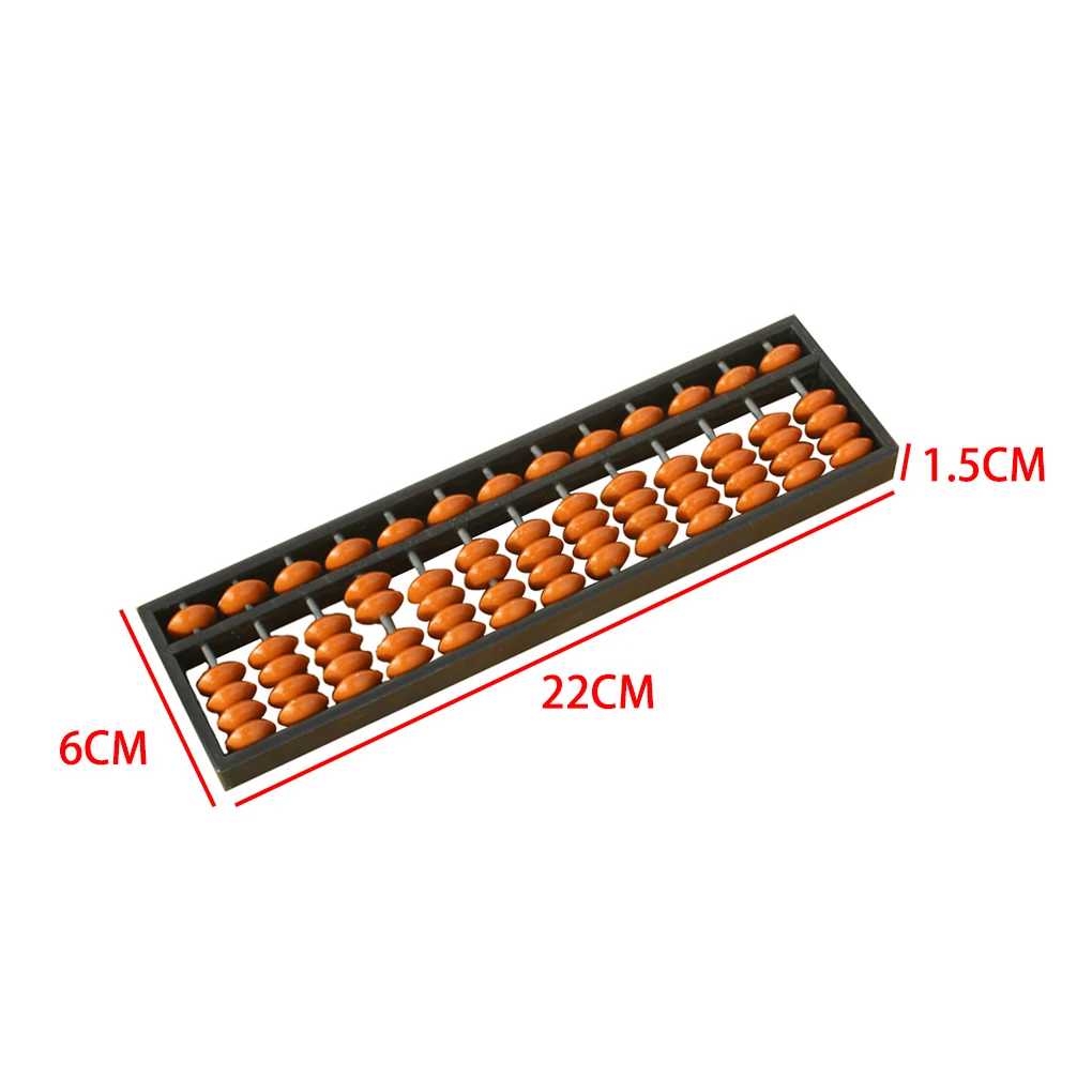 

New 13 Digits Arithmetic Tool Kid's Math Learn Aid Calculate Infant Abacus Toys for Early Education Baby Toys