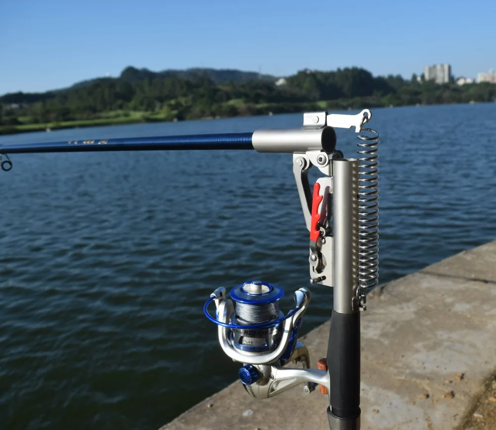 

Free shipping 2.1&2.4&2.7&3.0m Automatic Fishing Rod (Without Reel) Ideal Sea River Lake Pool fish With Stainless Steel Hardware